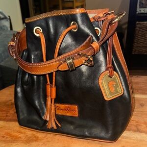 Dooney & Bourke Leather Bucket Bag